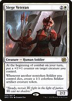 Matte Finish The Brothers' War Siege Veteran ( #25 )