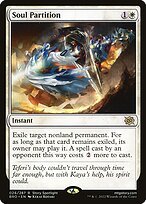 Matte Finish The Brothers' War Soul Partition ( #26 )