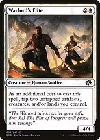 Matte Finish The Brothers' War Warlord's Elite ( #32 )