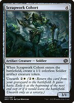 Matte Finish The Brothers' War Scrapwork Cohort ( #37 )