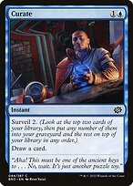 Matte Finish The Brothers' War Curate ( #44 )