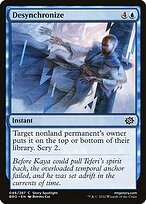 Matte Finish The Brothers' War Desynchronize ( #46 )