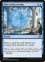 Matte Finish The Brothers' War Flow of Knowledge ( #49 )
