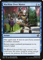 Matte Finish The Brothers' War Machine Over Matter ( #57 )
