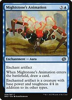 Matte Finish The Brothers' War Mightstone's Animation ( #58 )