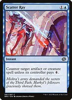 Matte Finish The Brothers' War Scatter Ray ( #61 )