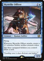 Matte Finish The Brothers' War Skystrike Officer ( #62 )