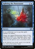 Matte Finish The Brothers' War Splitting the Powerstone ( #63 )