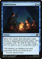 Matte Finish The Brothers' War Stern Lesson ( #64 )