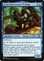 Matte Finish The Brothers' War Urza, Powerstone Prodigy ( #69 )