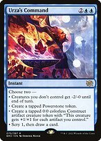 Matte Finish The Brothers' War Urza's Command ( #70 )