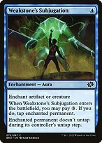 Matte Finish The Brothers' War Weakstone's Subjugation ( #72 )
