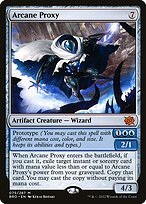 Matte Finish The Brothers' War Arcane Proxy ( #75 )