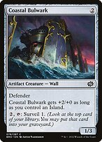 Matte Finish The Brothers' War Coastal Bulwark ( #76 )