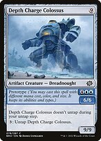 Matte Finish The Brothers' War Depth Charge Colossus ( #78 )