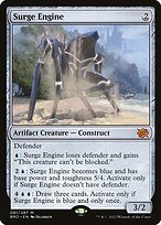Matte Finish The Brothers' War Surge Engine ( #81 )