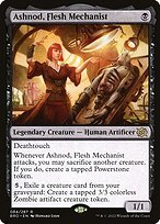 Matte Finish The Brothers' War Ashnod, Flesh Mechanist ( #84 )