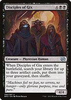 Matte Finish The Brothers' War Disciples of Gix ( #90 )