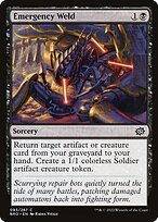 Matte Finish The Brothers' War Emergency Weld ( #93 )