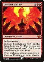 Matte Finish The Brothers' War Draconic Destiny ( #130 )