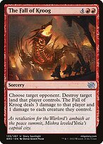 Matte Finish The Brothers' War The Fall of Kroog ( #133 )
