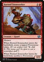 Matte Finish The Brothers' War Horned Stoneseeker ( #138 )