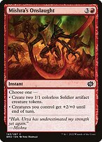 Matte Finish The Brothers' War Mishra's Onslaught ( #143 )