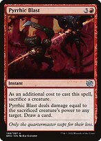 Matte Finish The Brothers' War Pyrrhic Blast ( #148 )