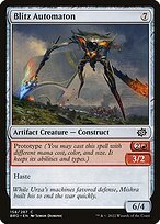 Matte Finish The Brothers' War Blitz Automaton ( #158 )