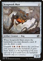 Matte Finish The Brothers' War Scrapwork Mutt ( #164 )