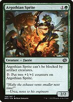 Matte Finish The Brothers' War Argothian Sprite ( #168 )
