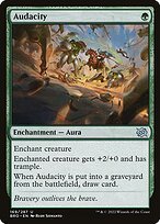 Matte Finish The Brothers' War Audacity ( #169 )