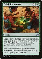 Matte Finish The Brothers' War Fallaji Excavation ( #178 )