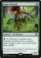 Matte Finish The Brothers' War Fauna Shaman ( #179 )