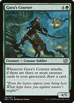 Matte Finish The Brothers' War Gaea's Courser ( #181 )