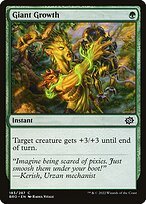 Matte Finish The Brothers' War Giant Growth ( #183 )