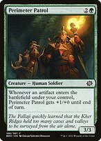 Matte Finish The Brothers' War Perimeter Patrol ( #188 )
