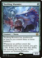 Matte Finish The Brothers' War Teething Wurmlet ( #192 )