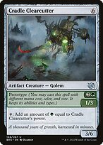 Matte Finish The Brothers' War Cradle Clearcutter ( #198 )