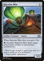 Matte Finish The Brothers' War Haywire Mite ( #199 )