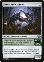 Matte Finish The Brothers' War Iron-Craw Crusher ( #200 )