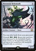 Matte Finish The Brothers' War Perennial Behemoth ( #202 )
