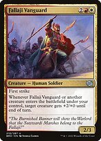 Matte Finish The Brothers' War Fallaji Vanguard ( #210 )