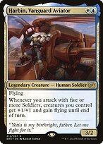 Matte Finish The Brothers' War Harbin, Vanguard Aviator ( #212 )