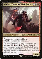 Matte Finish The Brothers' War Mishra, Tamer of Mak Fawa ( #217 )