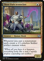 Matte Finish The Brothers' War Third Path Iconoclast ( #223 )