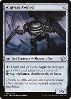Matte Finish The Brothers' War Argivian Avenger ( #232 )