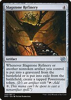 Matte Finish The Brothers' War Slagstone Refinery ( #243 )