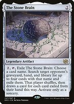Matte Finish The Brothers' War The Stone Brain ( #247 )