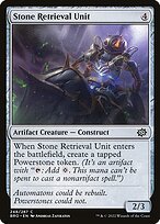 Matte Finish The Brothers' War Stone Retrieval Unit ( #248 )